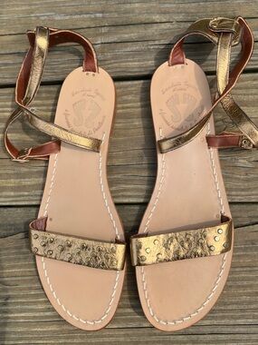 Handcrafted Sandali Tipici Maiori Positano Amalfi Coast Leather Sandals Italy 40